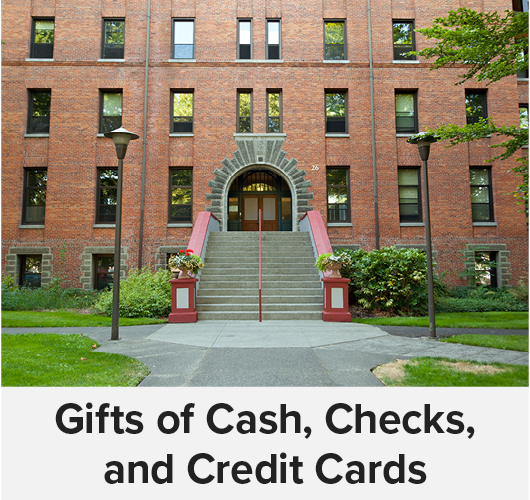 Gifts of Cash, Check, and Credit Cards Rollover